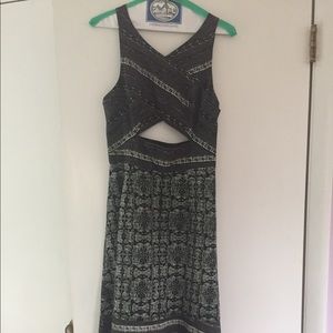 Free People midi/ankle dress with cut-outs!
